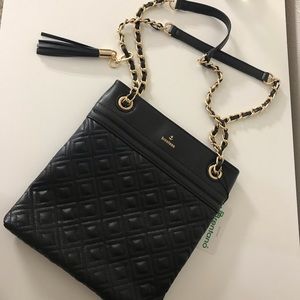 Brentano shoulder/crossbody bag in black